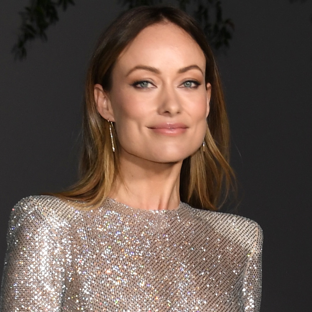 Olivia Wilde Showcases Sheer, Sparkling Look at Academy Museum Gala